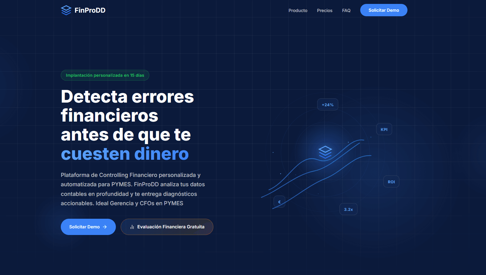 FinProDD — web dissenyada per Pic Digital